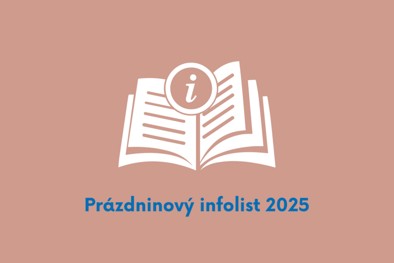 Prázdninový infolist 2025