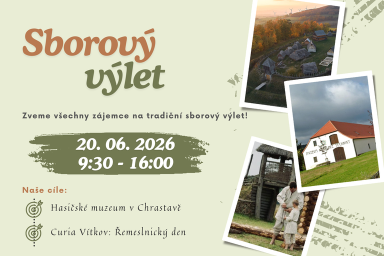 Sborový výlet 20. 06. 2026